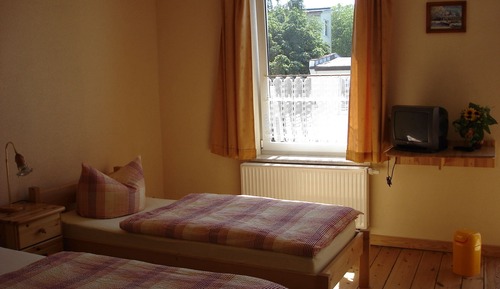 Chambre Double Économique, salle de bains commune