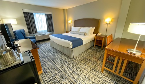 Chambre Standard, 1 très grand lit, accessible aux personnes à mobilité réduite