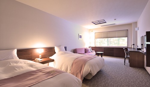 Chambre avec lits jumeaux