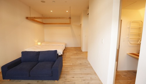 Chambre Triple, vue jardin ( 1F )