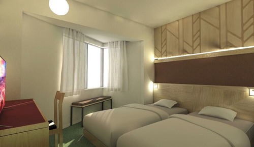 Chambre Standard avec lits jumeaux, 2 lits une place