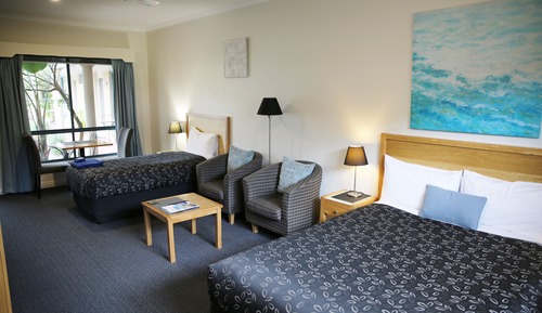 Chambre avec lits jumeaux
