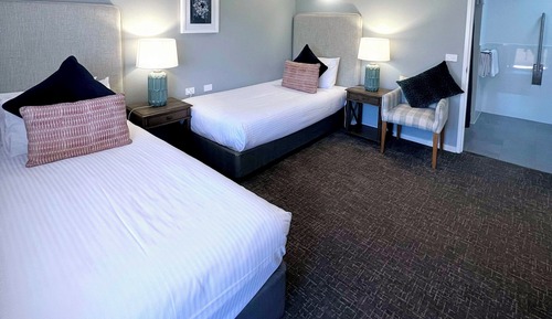 Chambre Standard avec lits jumeaux, non-fumeurs (Accessible Room)