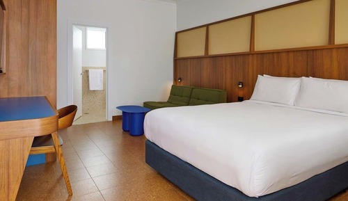 Chambre avec lits jumeaux