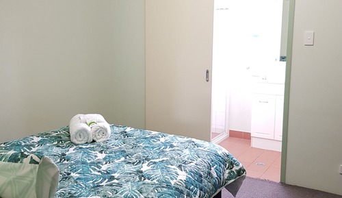 Studio, 1 grand lit, balcon, vue mer