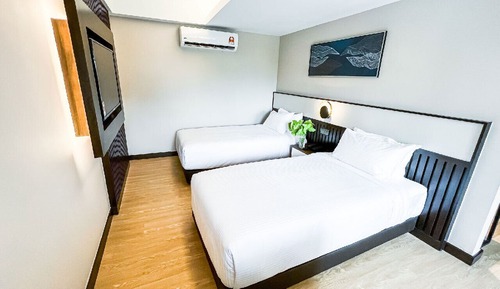 Chambre Deluxe, 2 lits une place