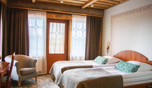 Chambre avec lits jumeaux