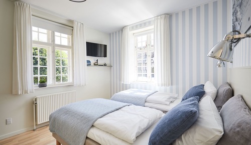 Chambre Double, 2 lits une place