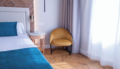 Chambre Double pour 1 personne, balcon, vue mer