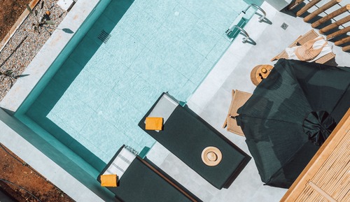 Chambre Double Supérieure, piscine privée