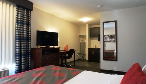 Chambre, 1 très grand lit, non-fumeurs (Pet Friendly)