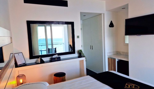 Chambre Double Classique, balcon, vue mer