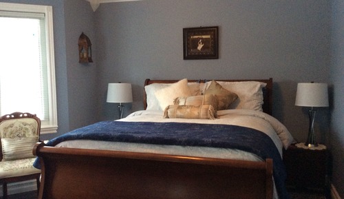 Chambre Standard, 1 grand lit, salle de bains attenante