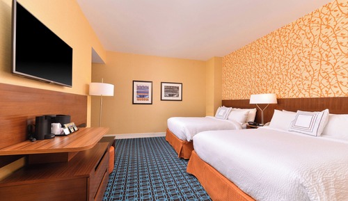 Chambre, 2 grands lits, non-fumeurs (Hearing Accessible)
