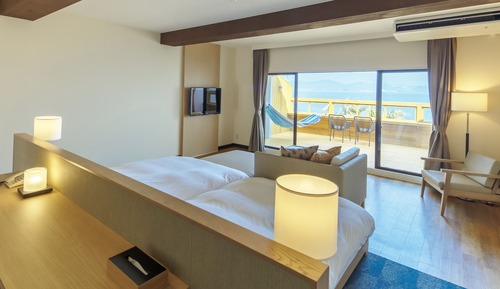 Chambre avec lits jumeaux (Hollywood Twin, Nagi Hotel, Renovated)