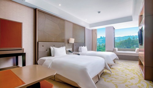 Chambre Premium, 2 lits une place, vue golf (High Floor)