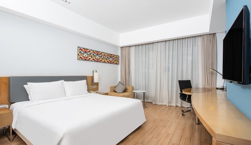 Chambre Standard, 1 grand lit, accessible aux personnes à mobilité réduite