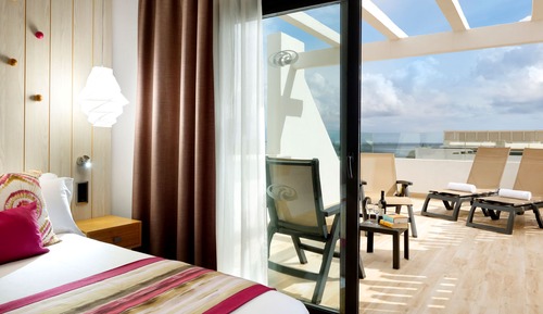 Chambre Deluxe, terrasse (Jacuzzi)
