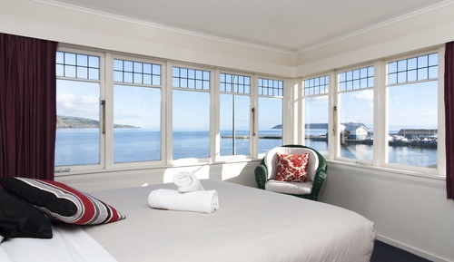 Chambre Standard, 1 chambre, salle de bains commune (Seafront Queen)
