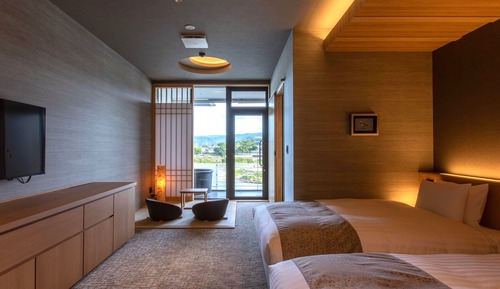 Chambre Triple Luxe, non-fumeurs (SEKIREI,  with indoor hot spring bath)