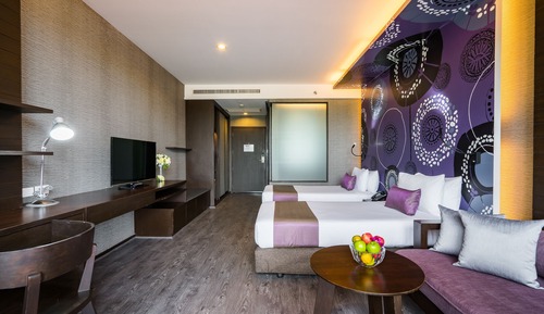 Chambre Deluxe, 2 lits une place, non-fumeurs