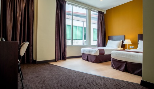 Chambre Deluxe, 2 lits une place