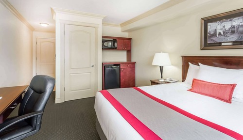 Chambre, 1 grand lit, accessible aux personnes à mobilité réduite, non-fumeurs