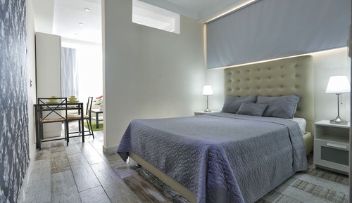 Suite Junior, 1 chambre, coin cuisine, vue mer