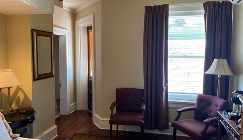 Chambre, 1 grand lit, non-fumeurs, balcon (Iris)