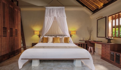 Villa Standard, balcon (Courtyard Hotspring)