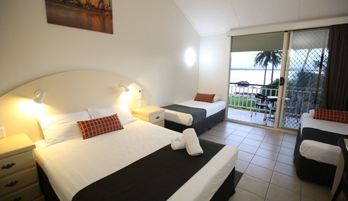 Chambre Standard avec lits jumeaux, plusieurs lits, non-fumeurs, vue océan (Ocean)
