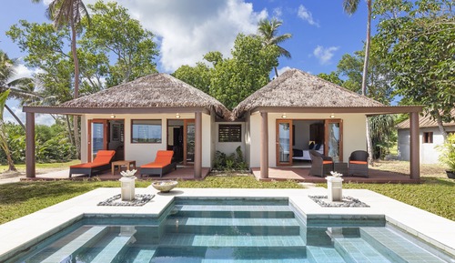 Villa Deluxe, 2 chambres, piscine privée, vue plage