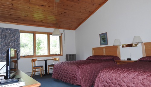 Chambre, 2 grands lits