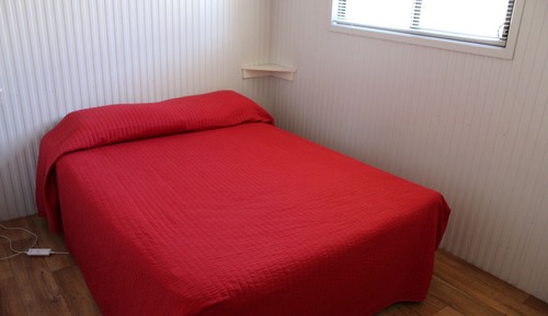 Cabane Standard, vue fleuve