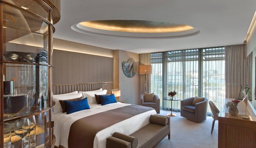 Chambre Deluxe, 1 très grand lit, vue parc