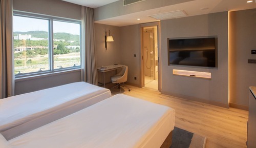 DELUXE TWIN ROOM WITH GARDEN VIEW