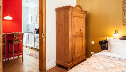 Appartement Deluxe, 1 chambre, bain à remous, en mezzanine