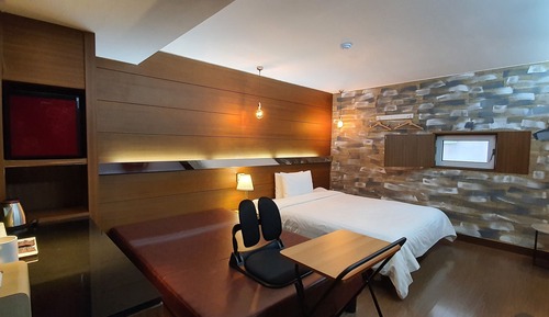 Chambre Quadruple Deluxe (Breakfast included)