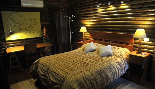 Cabane Standard, 1 chambre, vue lac, en bord de lac
