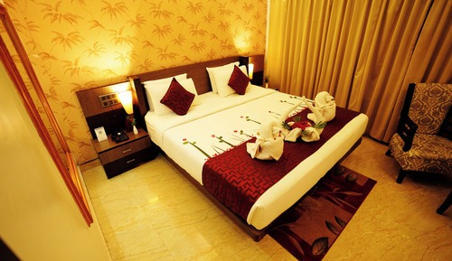 Chambre Luxe, 1 lit double, baignoire