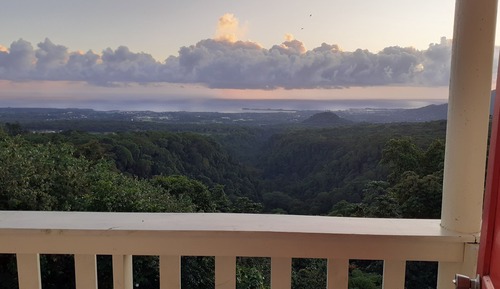 Chambre Double Panoramique, balcon (Aircon)