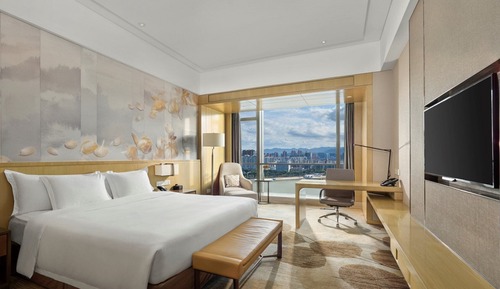 Chambre Standard, fumeurs, vue fleuve