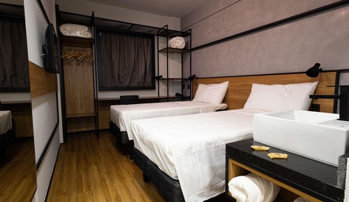 Chambre Standard, 2 lits une place
