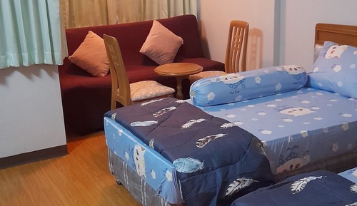 Chambre Familiale avec lits jumeaux