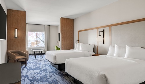 Chambre Standard, 2 grands lits, non-fumeurs (Mobility/Hearing Access, Roll-In Shwr)