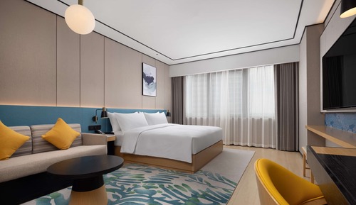 Chambre, 1 très grand lit