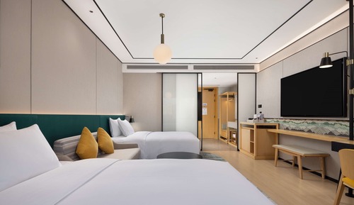 Chambre Deluxe, 2 lits une place