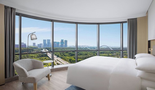 Suite Exécutive, 1 très grand lit, vue ville