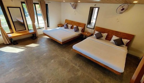 Loft Exclusif, vue piscine
