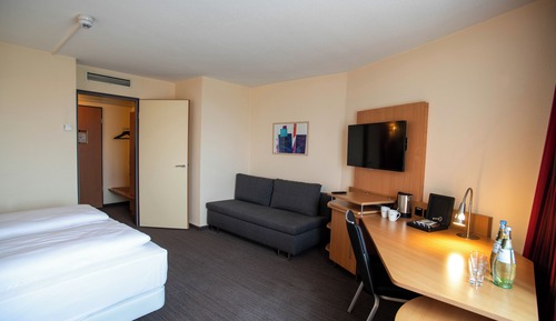 Chambre Affaires, 1 grand lit (with Sofabed)